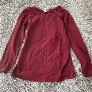 Maternity long sleeved T-shirt